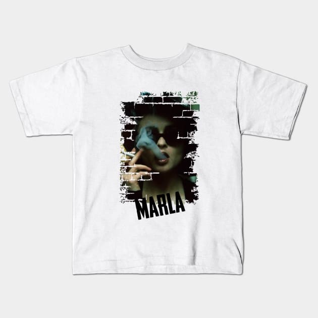 Marla Singer Kids T-Shirt by Finito_Briganti